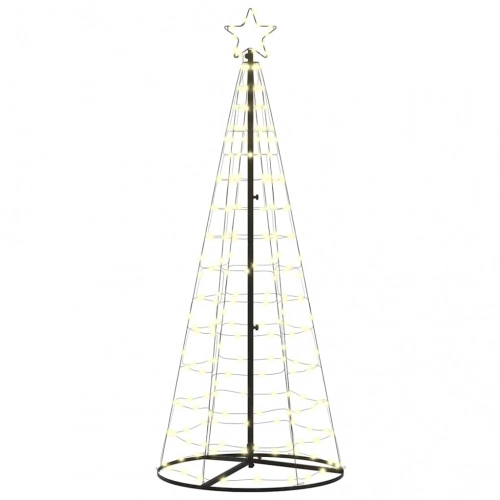 Led Ziemassvētku Koks Su 390 Led Silti Balts 250 Cm Dzelzs Vidaxl