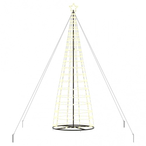 Led Ziemassvētku Koks Su 800 Led Silti Balts 400 Cm Dzelzs Vidaxl