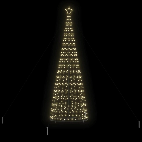 Led Ziemassvētku Koks Su 800 Led Silti Balts 400 Cm Dzelzs Vidaxl