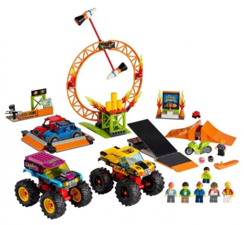 Lego City Arena Pokazów Kaskaderskich 60295