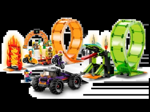 LEGO LEGO City Kaskaderska arena z dwoma pętlami