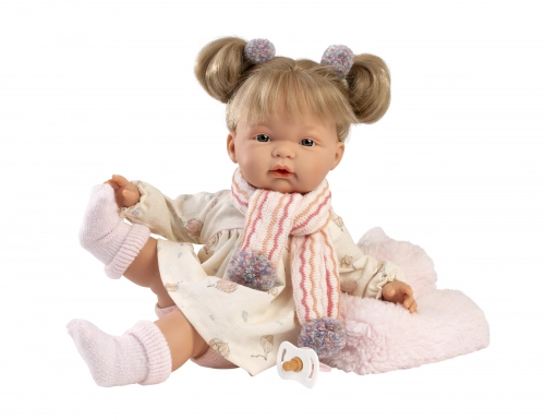 Lelle Joelle 38 cm, raud, runā, ar mānekli, mīkstais ķermenis Spānija LL38362