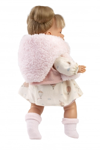 Lelle Joelle 38 cm, raud, runā, ar mānekli, mīkstais ķermenis Spānija LL38362