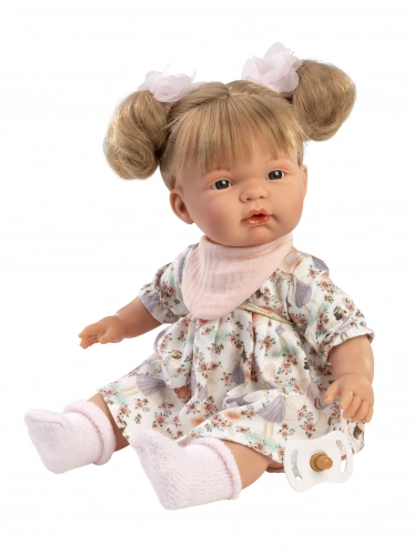 Lelle Joelle 38 cm, raud, runā, ar mānekli, mīkstais ķermenis Spānija LL38368