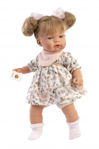 Lelle Joelle 38 cm, raud, runā, ar mānekli, mīkstais ķermenis Spānija LL38368