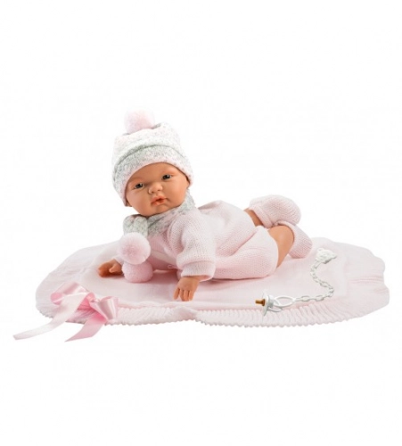 Lelle Joelle 38 cm, raud, runā, ar mānekli, mīkstais ķermenis Spānija LL38938