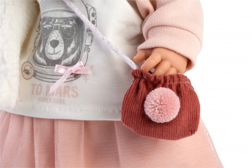 Lelle Julia 42 cm ar mānekli, mīkstais ķermenis Spānija LL14202