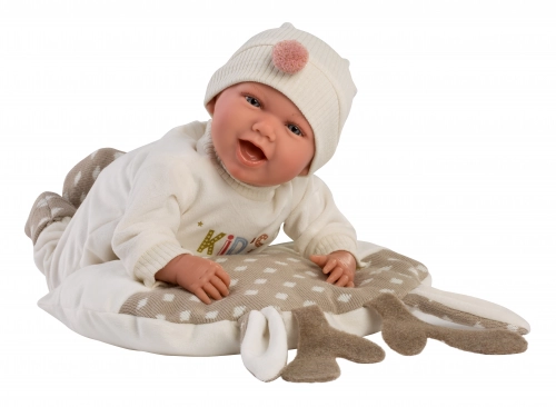 Lelle Mimi 42 cm (raud, runā, ar mānekli, mīkstais ķermenis, lokas rokas un kājas) Spānija LL74028