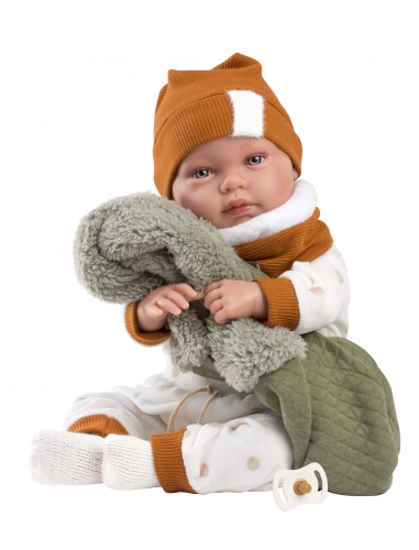 Lelle Talo puika 44 cm (raud, runā, ar mānekli, mīkstais ķermenis) Spānija LL84465