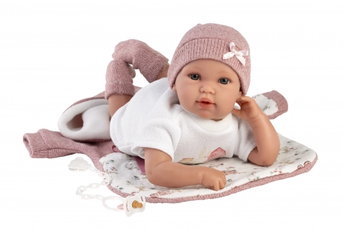 Lelle zīdainis Nacida 36 cm (ar mānekli, mīkstais ķermenis) Spānija LL63650