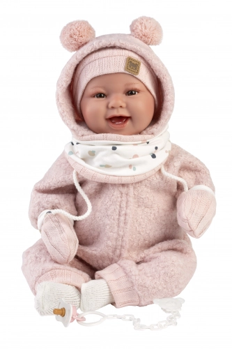 Lelle zidainis Tala 44 cm (smejas, runā, ar mānekli, mīkstais ķermenis) Spānija LL84480
