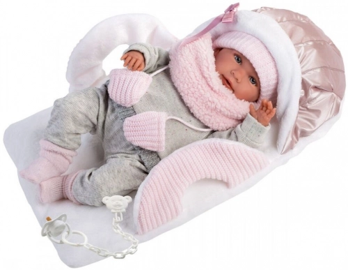Lelles mazulis Llorens Mimi 42 cm (raud, runā)