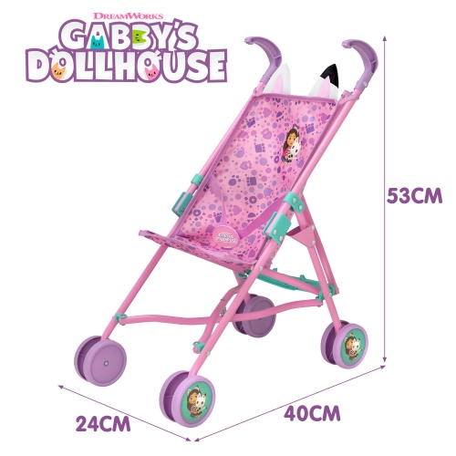 Leļļu ratiņi Gabby's Dollhouse no 2 g. CB39156