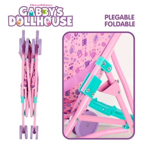 Leļļu ratiņi Gabby's Dollhouse no 2 g. CB39156