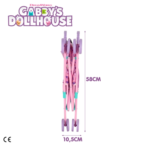 Leļļu ratiņi Gabby&#039;s Dollhouse no 2 g. CB39156