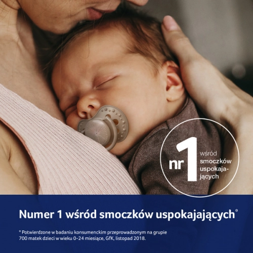 Lovi Harmony Smoczek Silikonowy Dynamiczny 0-3 m 22/905 Boy 2 Szt.