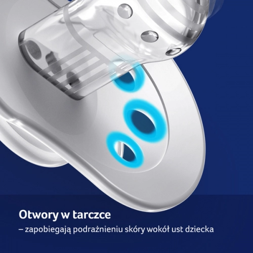 Lovi Harmony Smoczek Silikonowy Dynamiczny 0-3 m 22/905 Boy 2 Szt.