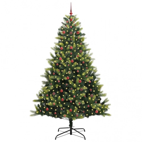 Mākslīgā Eņģu Ziemassvētku Eglīte 300 Led Lampiņas Zaļa 240 Cm Vidaxl