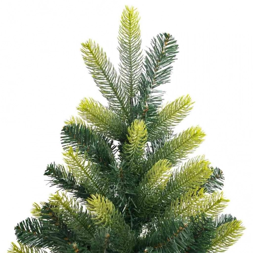 Mākslīgā Izliektā Ziemassvētku Egle Ar 150 Led Gaismām 120 Cm Vidaxl