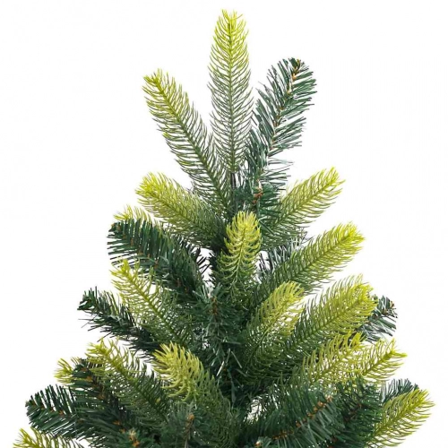 Mākslīgā Izliektā Ziemassvētku Egle Ar 150 Led Gaismām 120 Cm Vidaxl