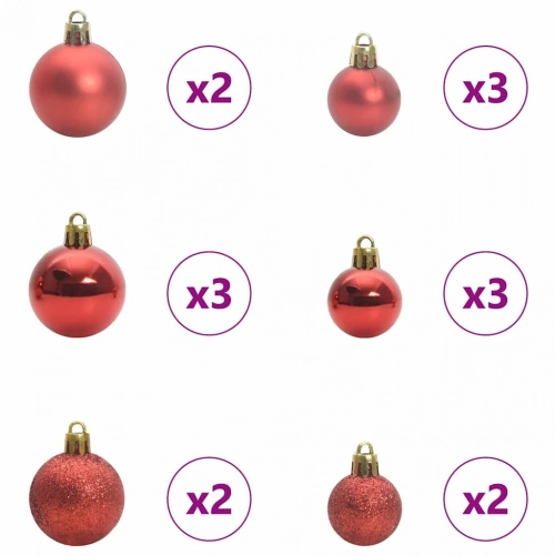 Mākslīgā Izliektā Ziemassvētku Egle Ar 150 Led Gaismām 120 Cm Vidaxl