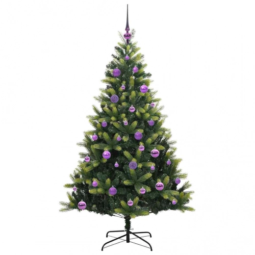 Mākslīgā Izliektā Ziemassvētku Egle Ar 150 Led Gaismām 150 Cm Vidaxl