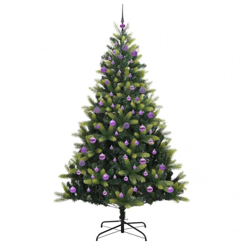 Mākslīgā Locāmā Ziemassvētku Egle Ar 300 Led Lampiņām 240 Cm Vidaxl