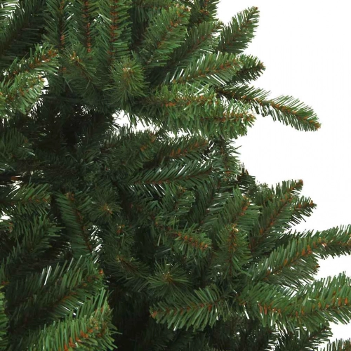 Mākslīgā Saliekamā Ziemassvētku Egle Ar 300 Led Zaļa 240 Cm Pvc Vidaxl