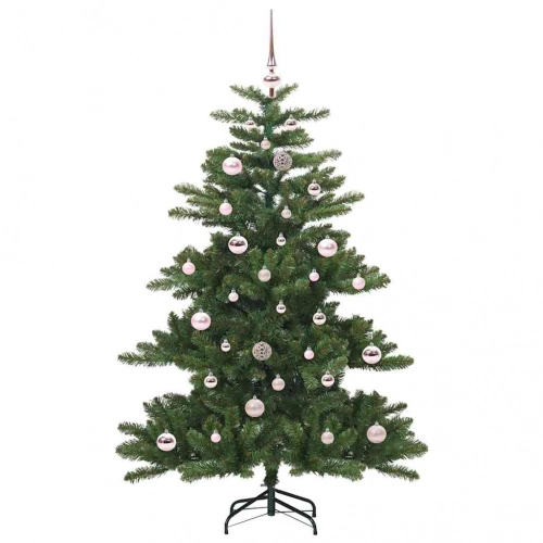 Mākslīgā Saliekamā Ziemassvētku Egle Ar Statīvu Zaļa 150 Cm Pvc Vidaxl