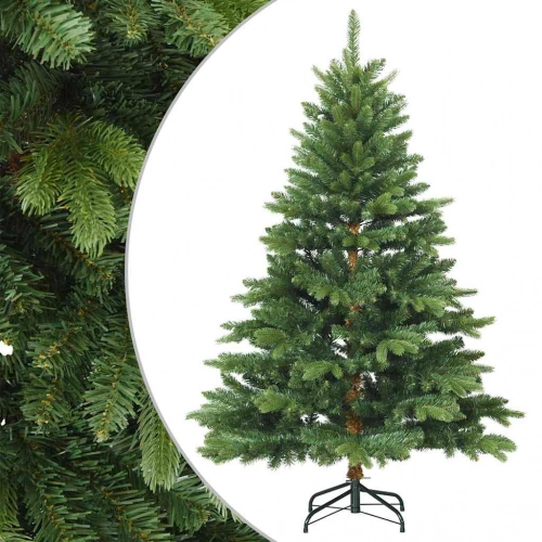 Mākslīgā Saliekamā Ziemassvētku Egle Ar Statīvu Zaļa 150 Cm Vidaxl