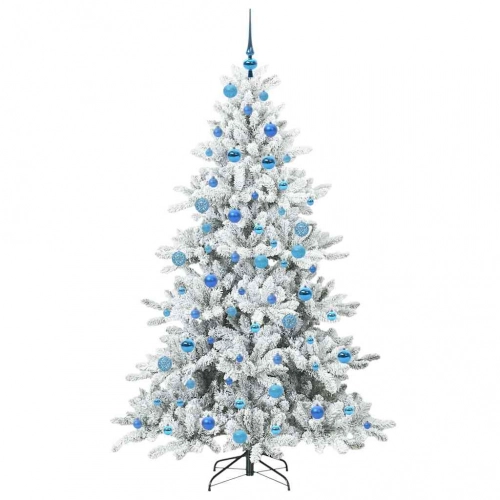 Mākslīgā Saliekamā Ziemassvētku Egle Su 300 Led 180 Cm Pvc Vidaxl