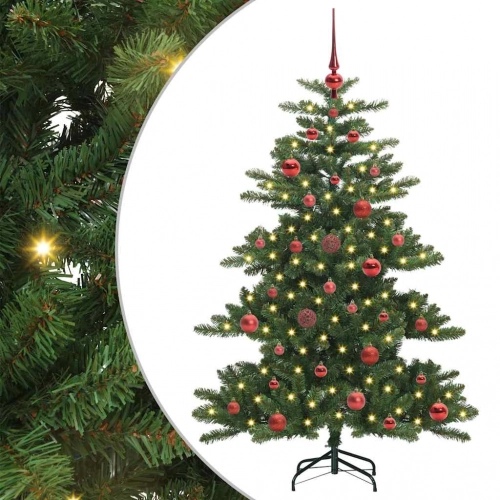 Mākslīgā Saliekamā Ziemassvētku Egle With Leds 150Cm Pvc Vidaxl