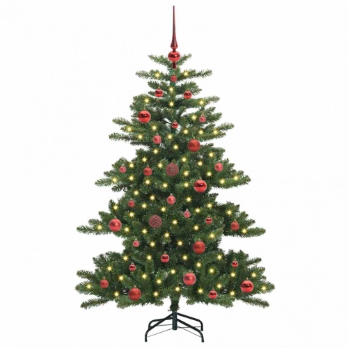 Mākslīgā Saliekamā Ziemassvētku Egle With Leds 150Cm Pvc Vidaxl