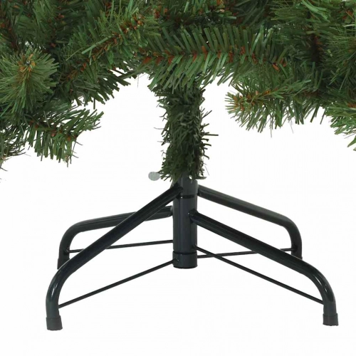 Mākslīgā Saliekamā Ziemassvētku Egle With Leds 150Cm Pvc Vidaxl