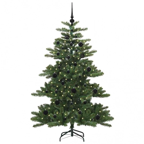 Mākslīgā Saliekamā Ziemassvētku Egle With Leds 150Cm Pvc Vidaxl