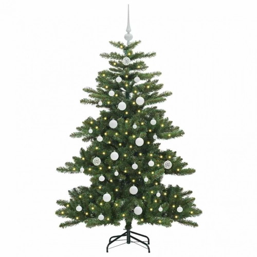 Mākslīgā Saliekamā Ziemassvētku Egle With Leds 150Cm Pvc Vidaxl
