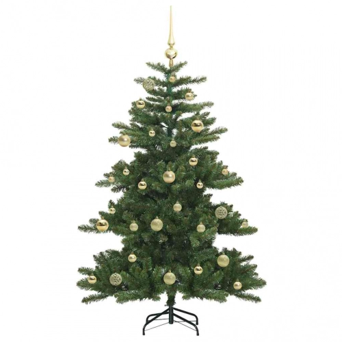 Mākslīgā Saliekamā Ziemassvētku Egle With Leds 150Cm Pvc Vidaxl