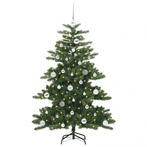 Mākslīgā Saliekamā Ziemassvētku Egle With Leds 150Cm Pvc Vidaxl