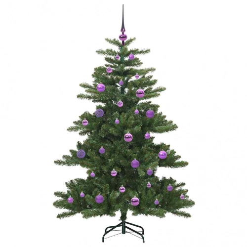 Mākslīgā Saliekamā Ziemassvētku Egle With Leds 150Cm Pvc Vidaxl