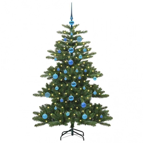 Mākslīgā Saliekamā Ziemassvētku Egle With Leds 150Cm Pvc Vidaxl