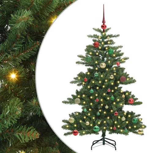 Mākslīgā Saliekamā Ziemassvētku Egle With Leds 150Cm Pvc Vidaxl