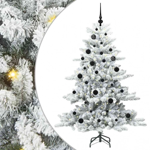 Mākslīgā Saliekamā Ziemassvētku Egle With Leds 150Cm Pvc Vidaxl