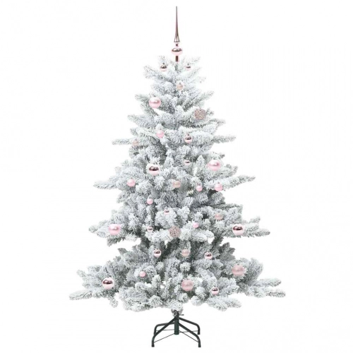 Mākslīgā Saliekamā Ziemassvētku Egle With Leds 150Cm Pvc Vidaxl