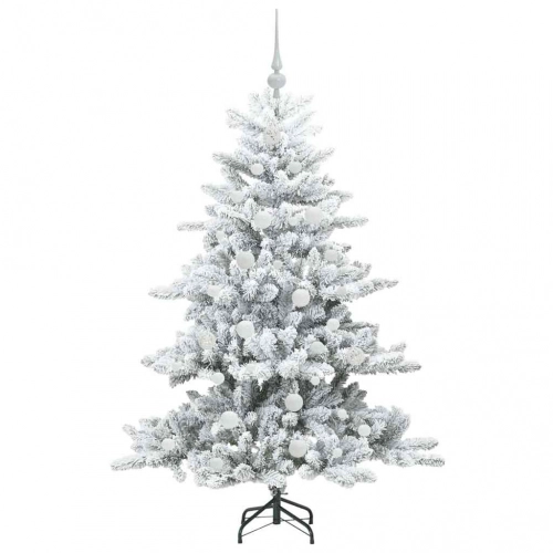 Mākslīgā Saliekamā Ziemassvētku Egle With Leds 150Cm Pvc Vidaxl