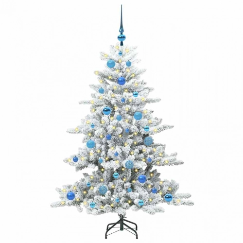 Mākslīgā Saliekamā Ziemassvētku Egle With Leds 150Cm Pvc Vidaxl