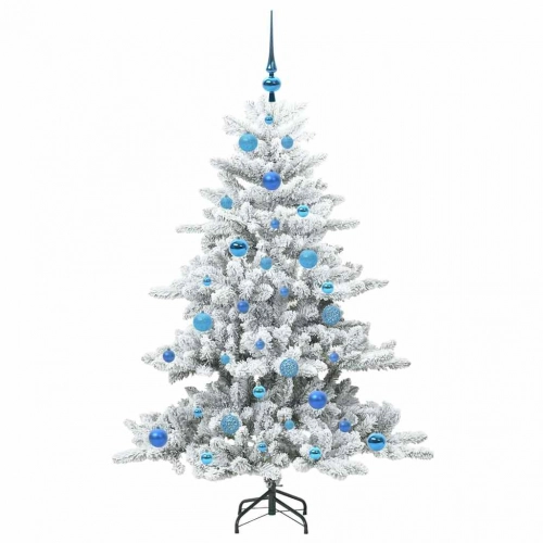 Mākslīgā Saliekamā Ziemassvētku Egle With Leds 150Cm Pvc Vidaxl