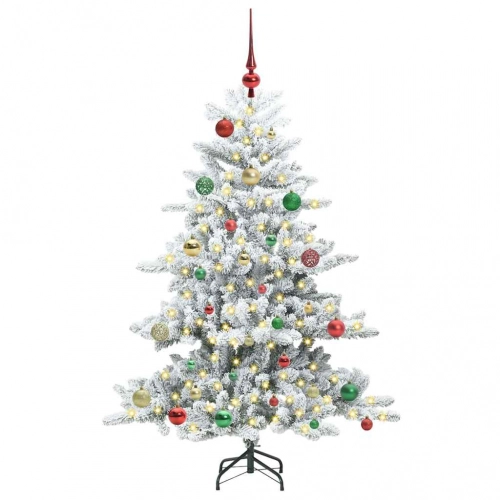 Mākslīgā Saliekamā Ziemassvētku Egle With Leds 150Cm Pvc Vidaxl