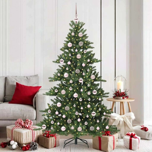 Mākslīgā Saliekamā Ziemassvētku Egle With Leds 180Cm Pvc Vidaxl