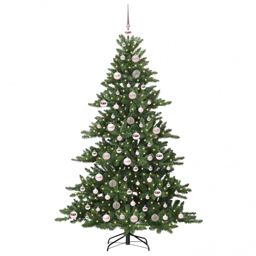 Mākslīgā Saliekamā Ziemassvētku Egle With Leds 180Cm Pvc Vidaxl