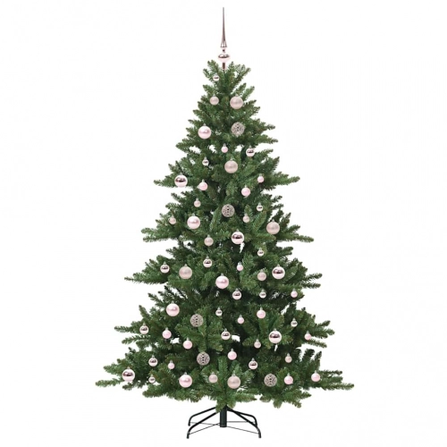 Mākslīgā Saliekamā Ziemassvētku Egle With Leds 180Cm Pvc Vidaxl